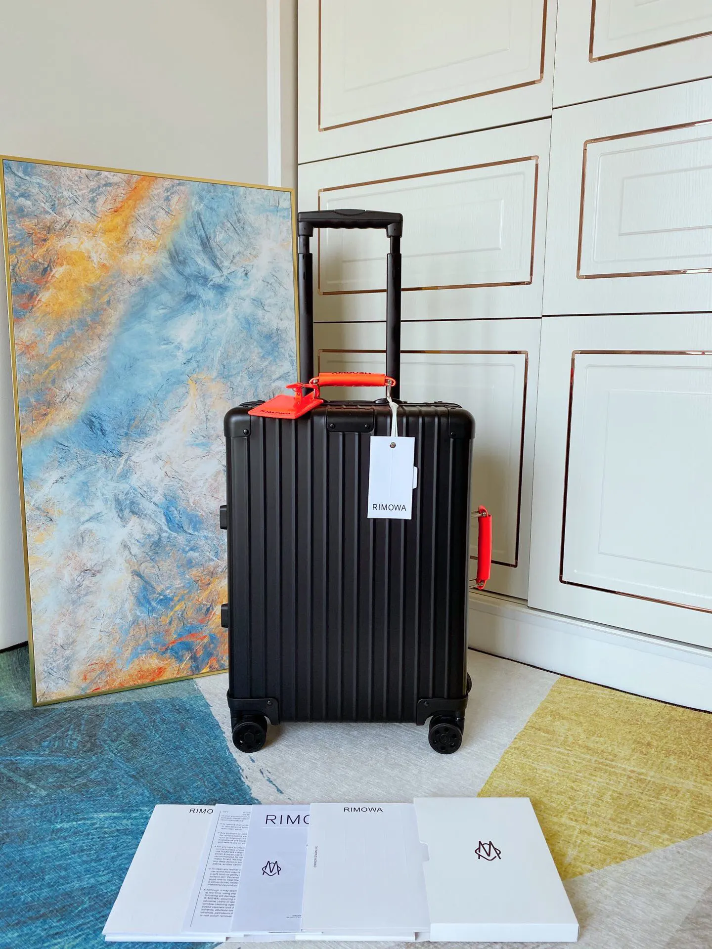黑色 银色 rimowa联名A USH ® 为庆祝 RIMOW 行李箱 旅行拉杆款 轻便出行款