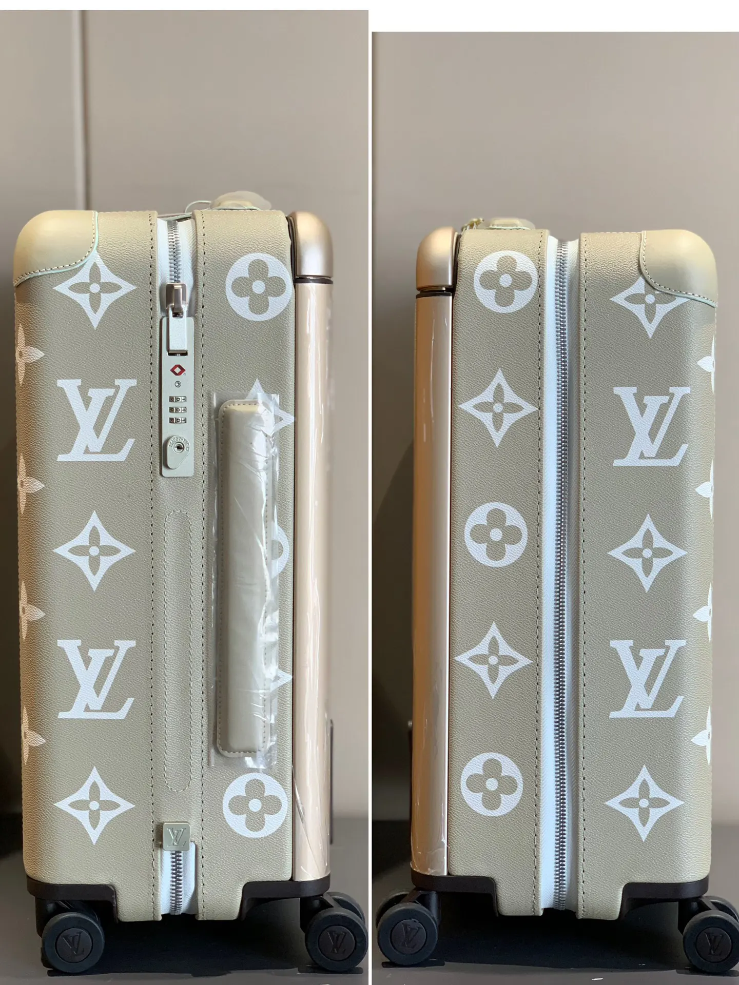 灰色 銀色 拉杆真皮包裹 行李箱 旅行拉杆款 輕便出行款