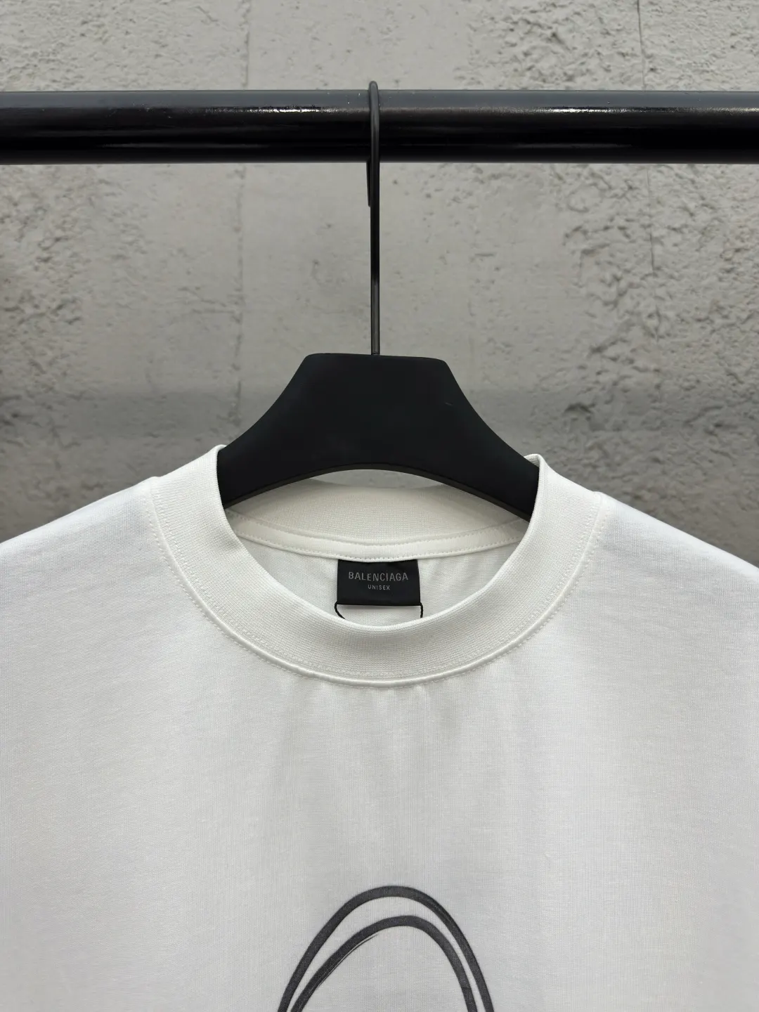 Balenciaga City The 手袋圖案圓領短袖T恤 白色(數字3) Balenciaga City The 手袋圖案圓領短袖T恤 白色(數字3)