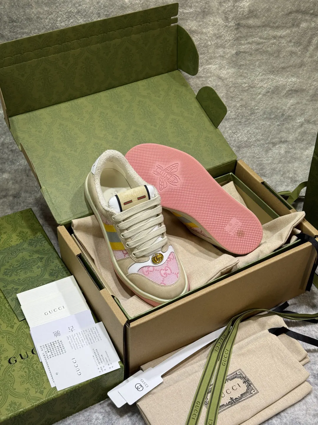 Gucci Logo休闲运动鞋