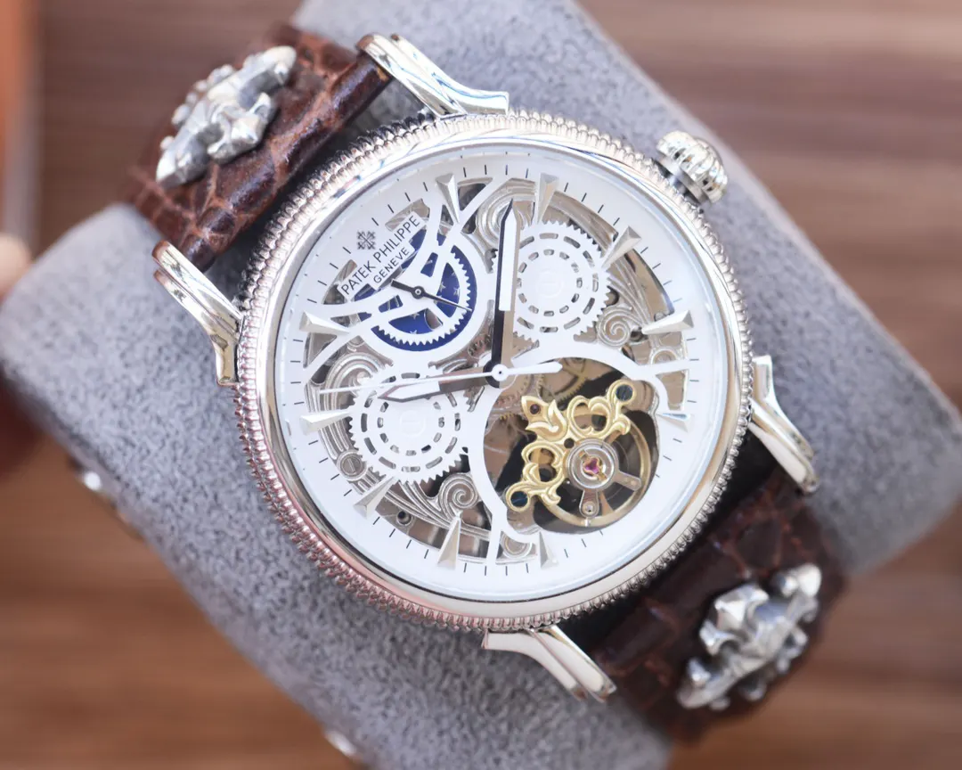 Patek Philippe 牛皮 手錶 經典腕表款