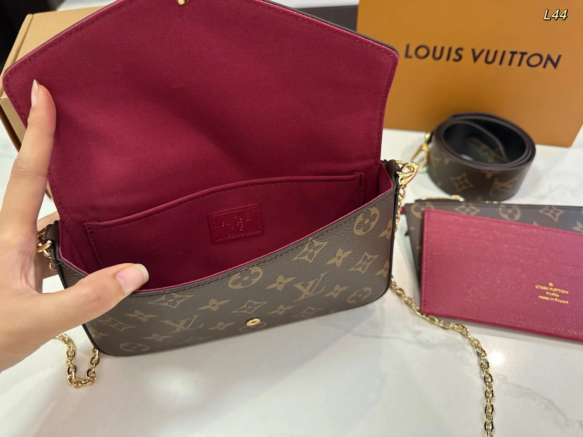 Louis Vuitton Hobo Shoulder Bag Vintage
