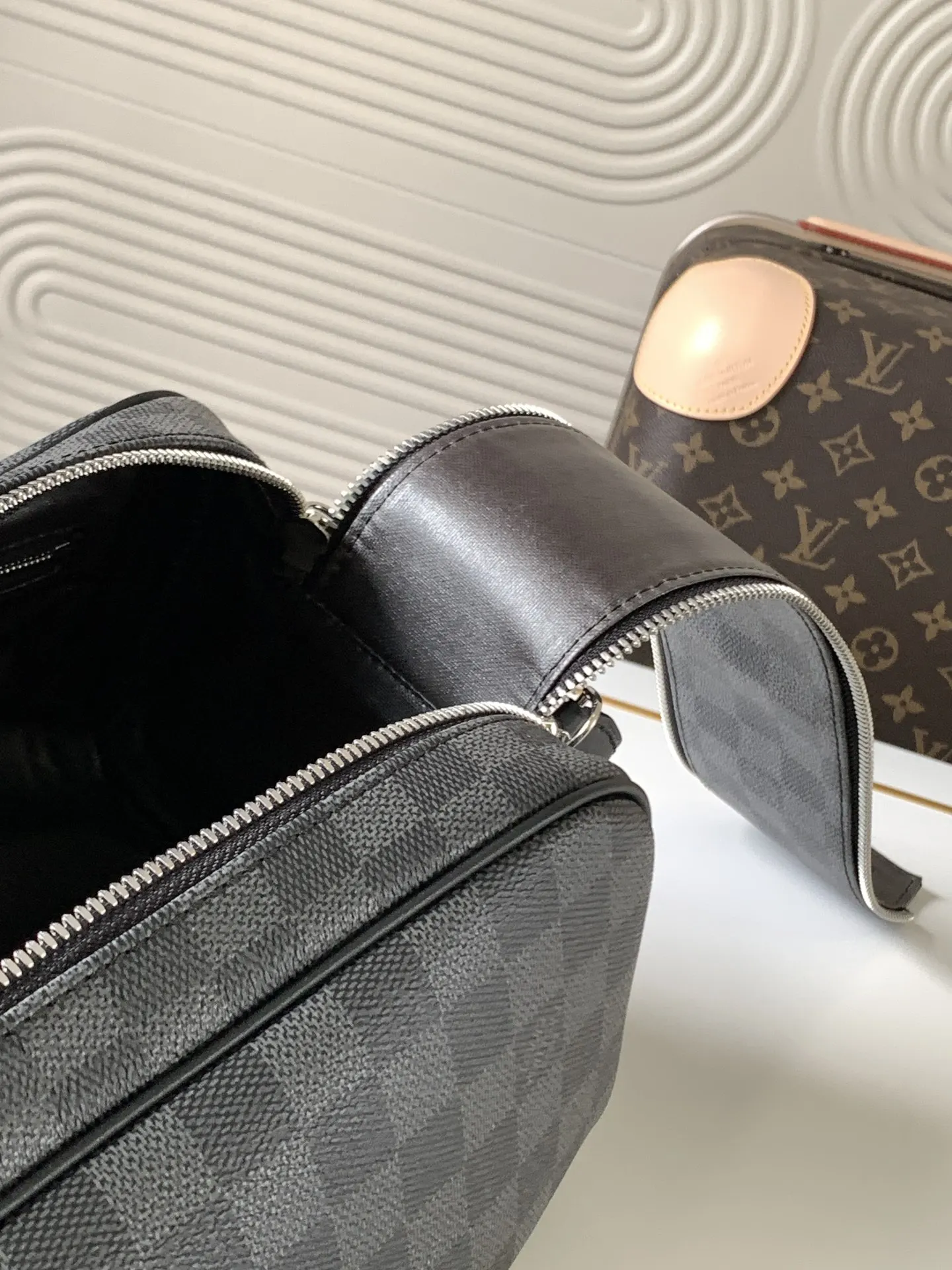 Louis Vuitton Organizer Pouch Travel Leather