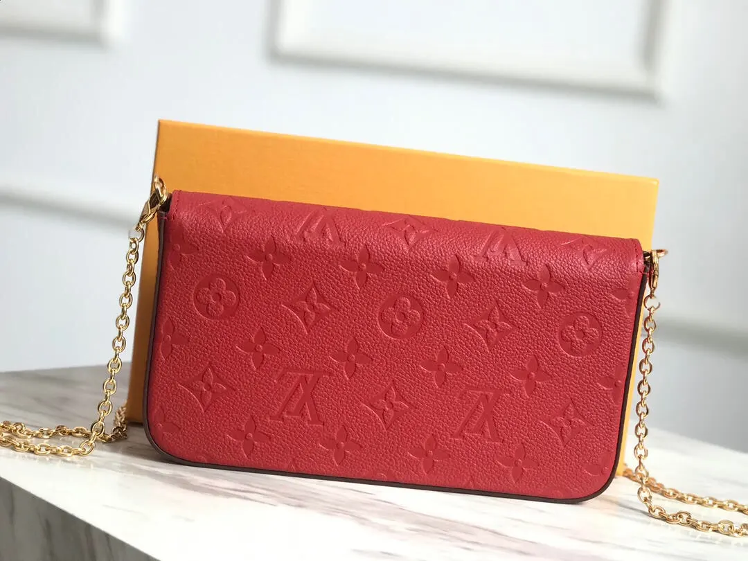 Silver Chain Bag Canvas