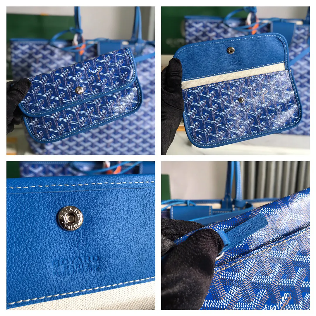 Goyard 蓝色 托特包 大容量托特款