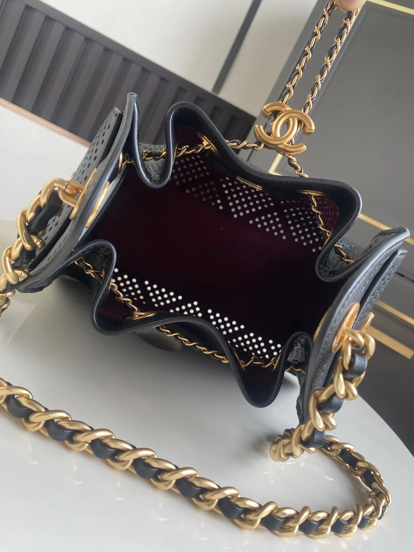 CHANEL Hobo 小牛皮 腋下包 复古腋下背款