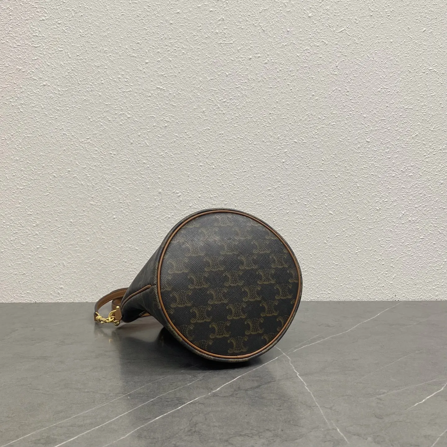 Gold Bucket Bag Casual