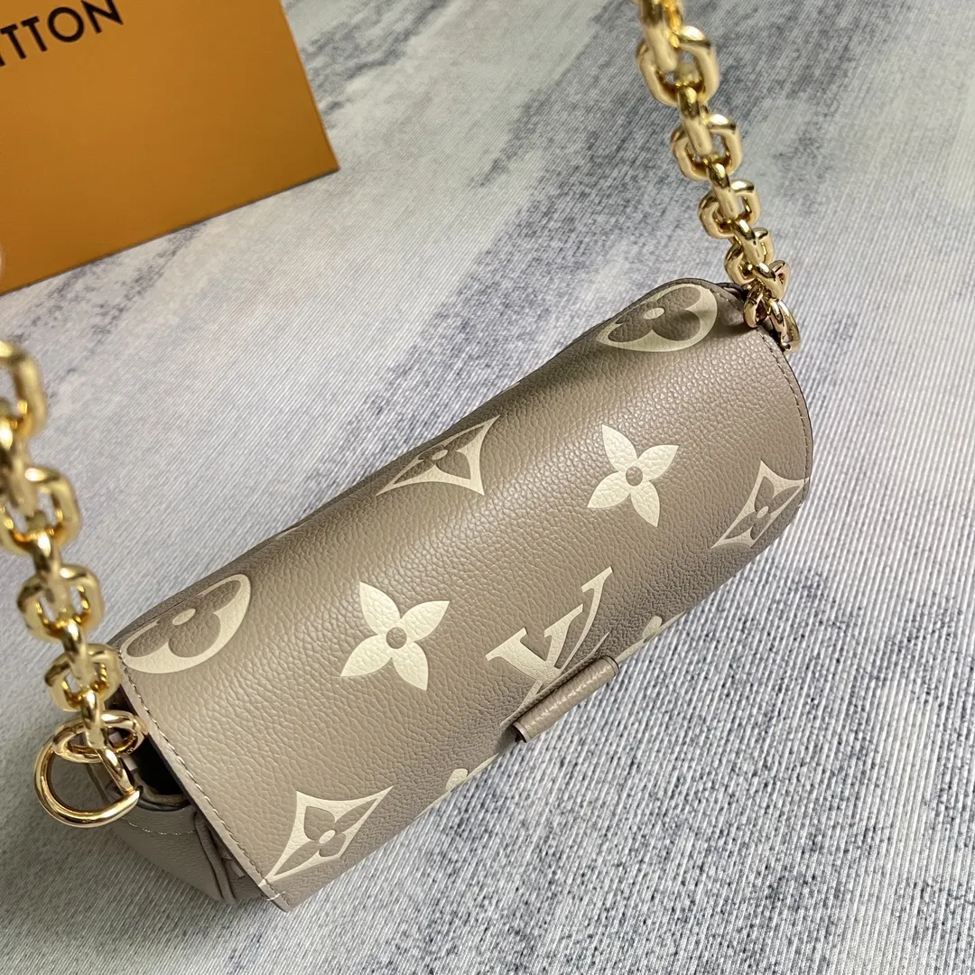 Black Gray Chain Bag