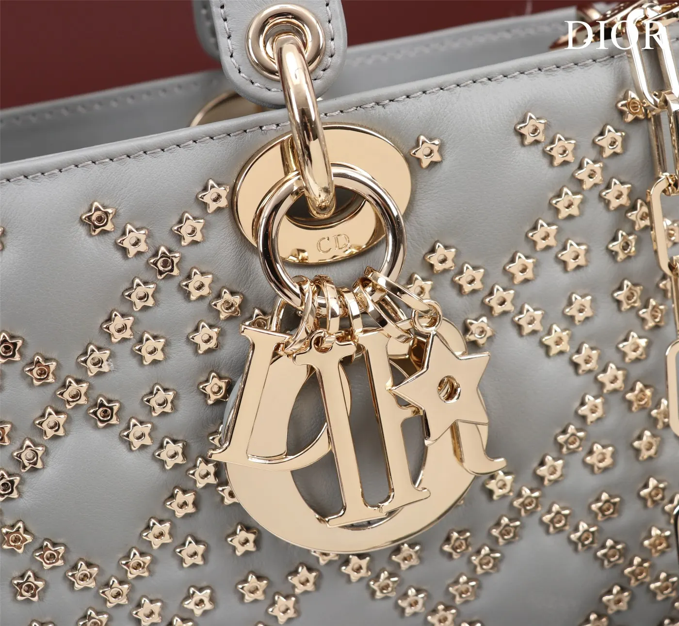 Dior 羊皮 进口 羊皮 纯手工戴妃包横版 手提包 通勤手提款