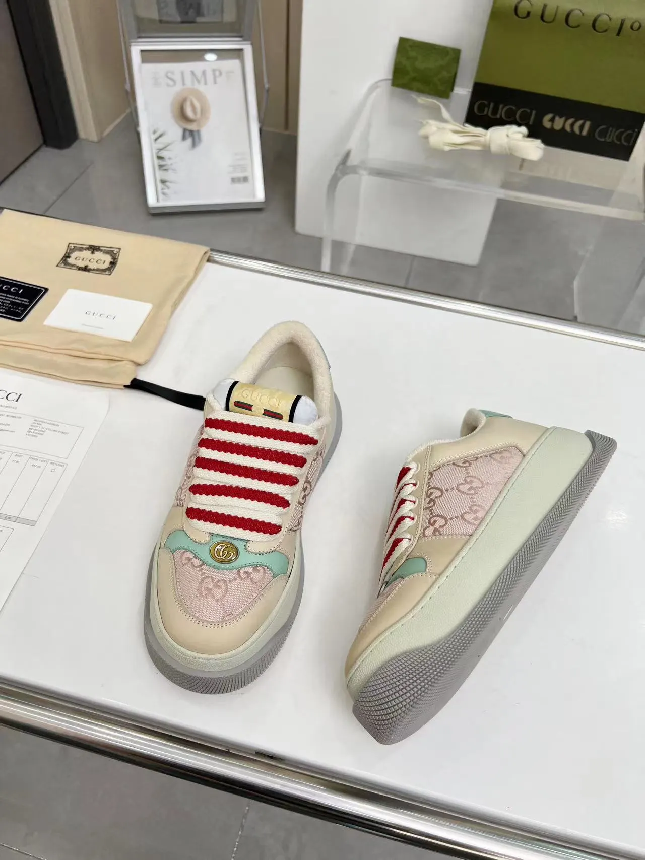 Gucci Logo休闲运动鞋 百搭款
