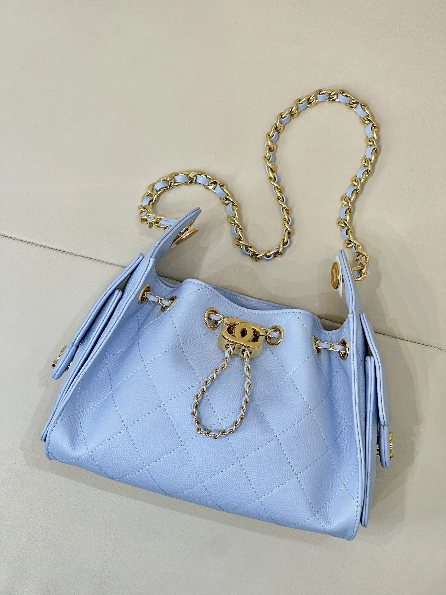 Loewe 牛皮 水桶包 休閒水桶款