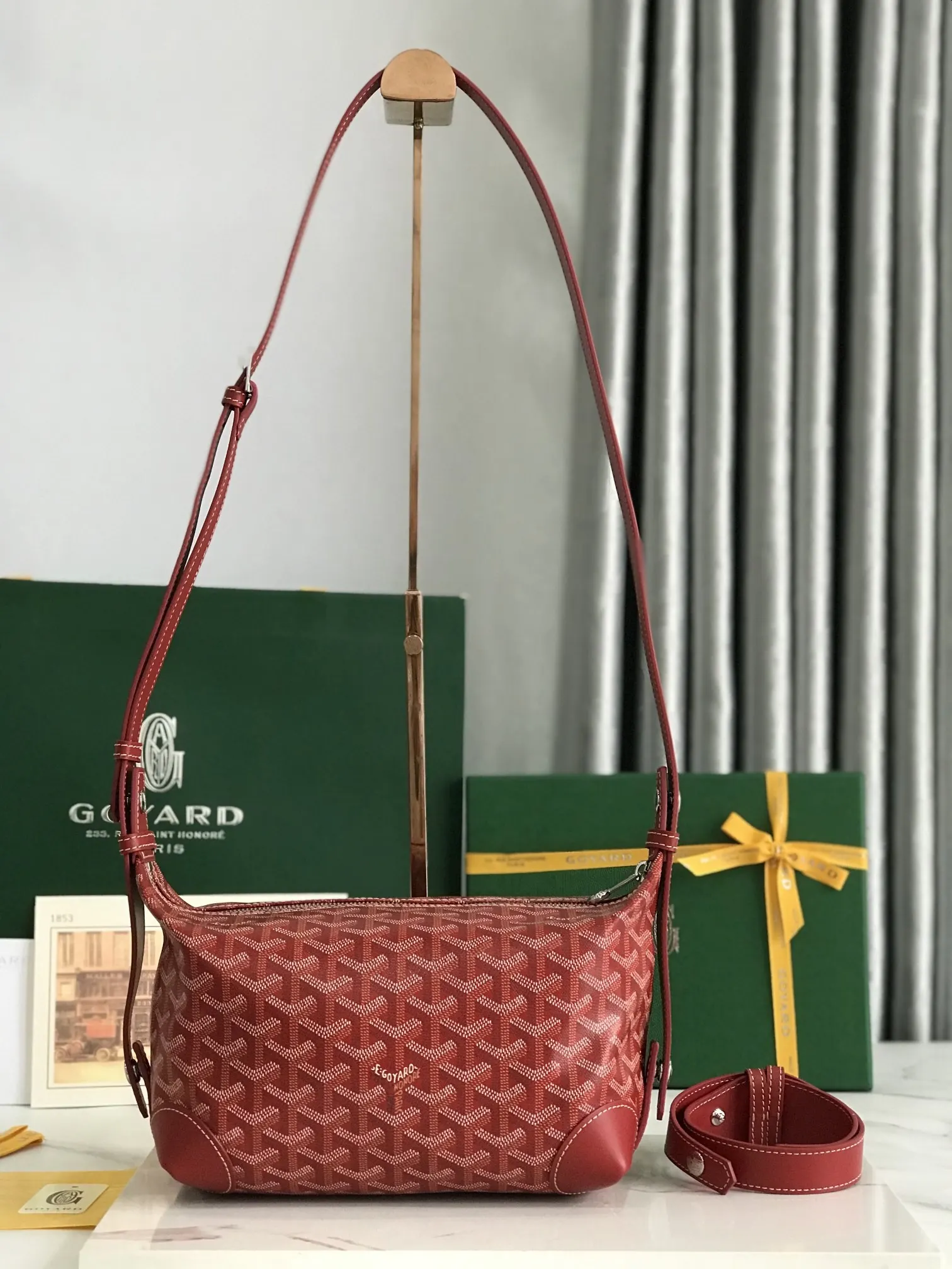 Goyard 戈雅 化妝包Boeing 化妝包收納袋 内里有 手拿包 精致手拿款