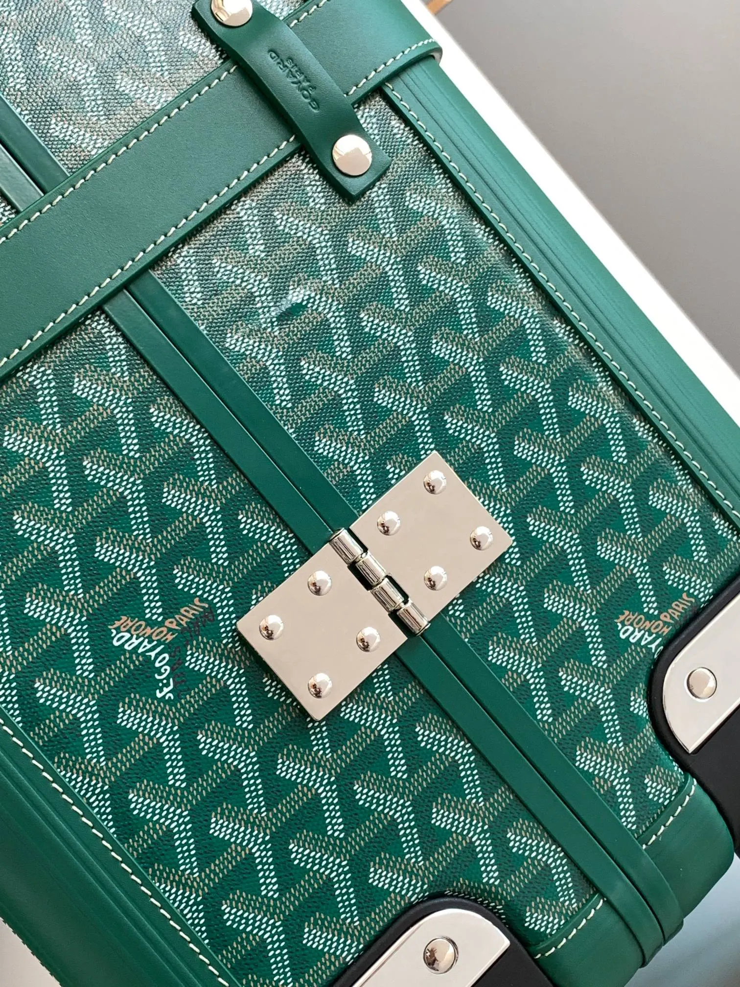 Goyard 戈雅 寸登机箱 全手工精心打造 行李箱 旅行拉杆款 轻便出行款