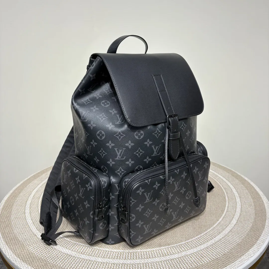 Black Gold Chain Bag Leather