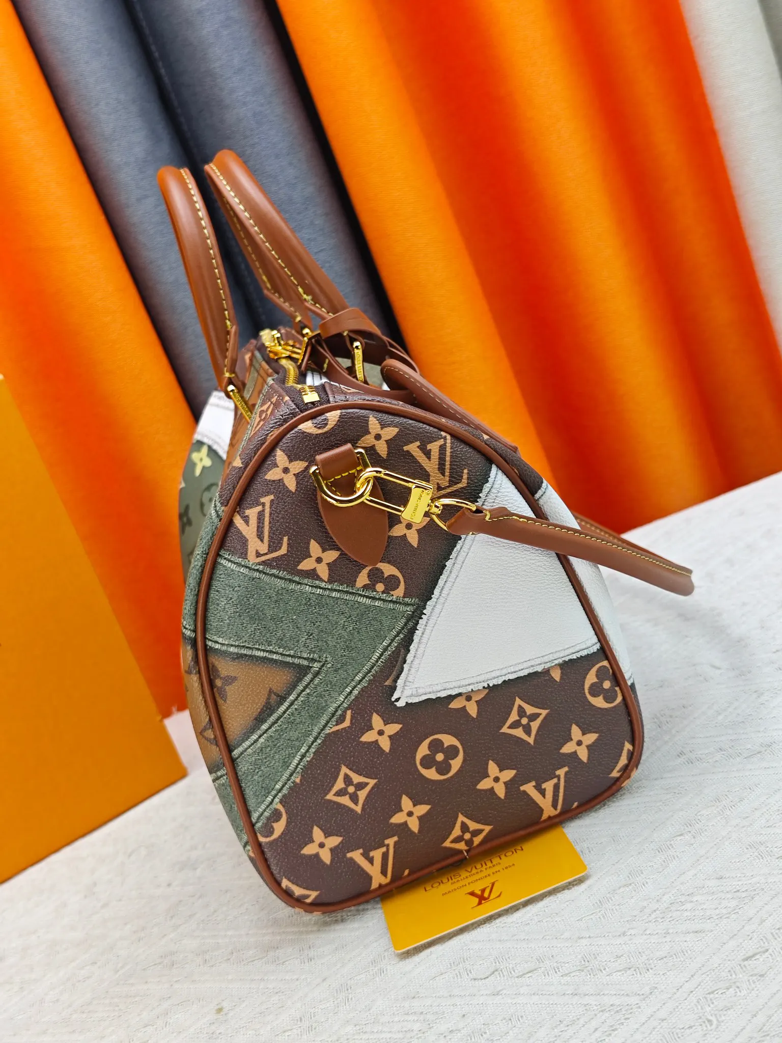 LV Speedy 牛皮 手提包 通勤手提款