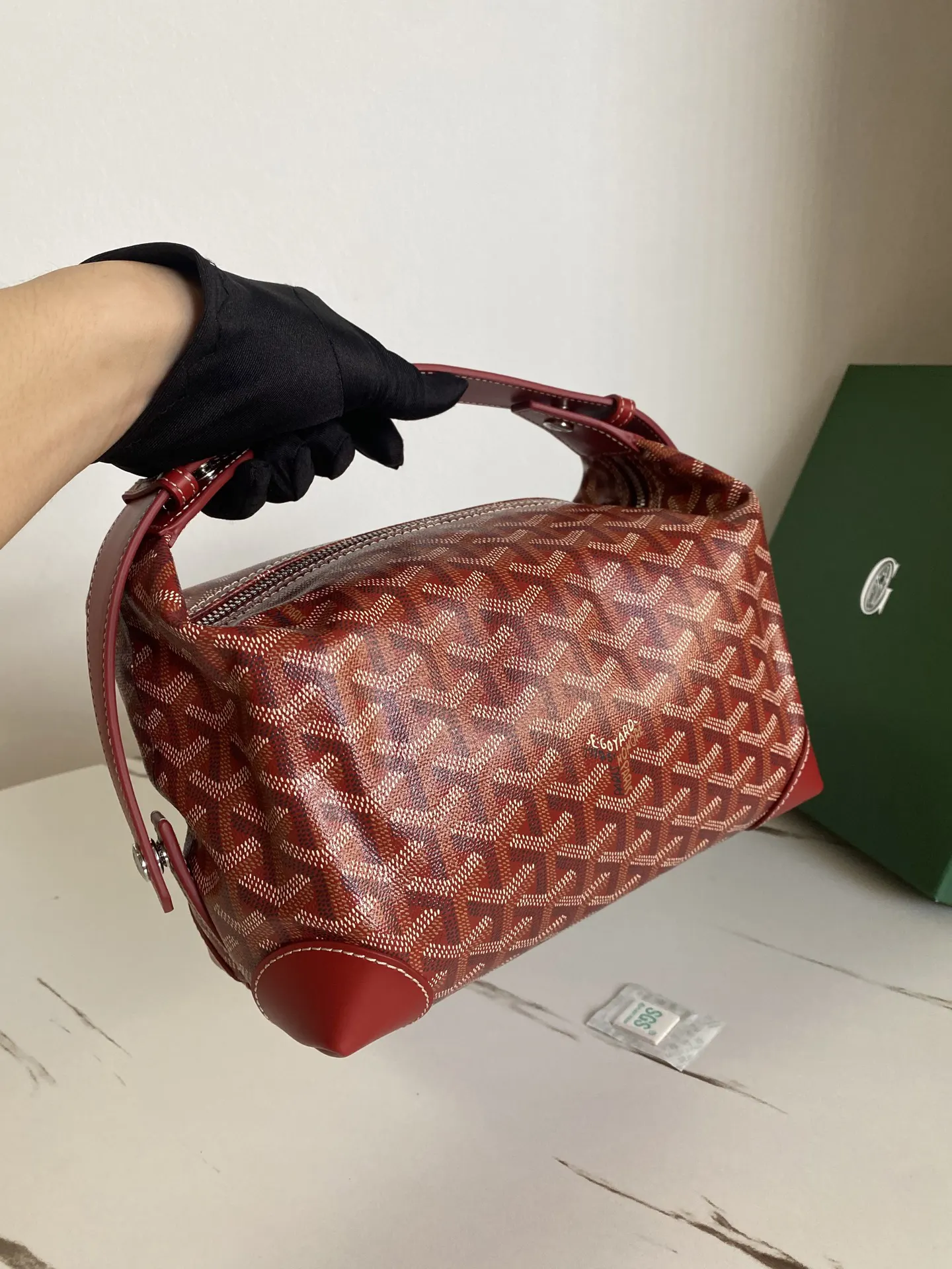 Cosmetic Pouch Leather