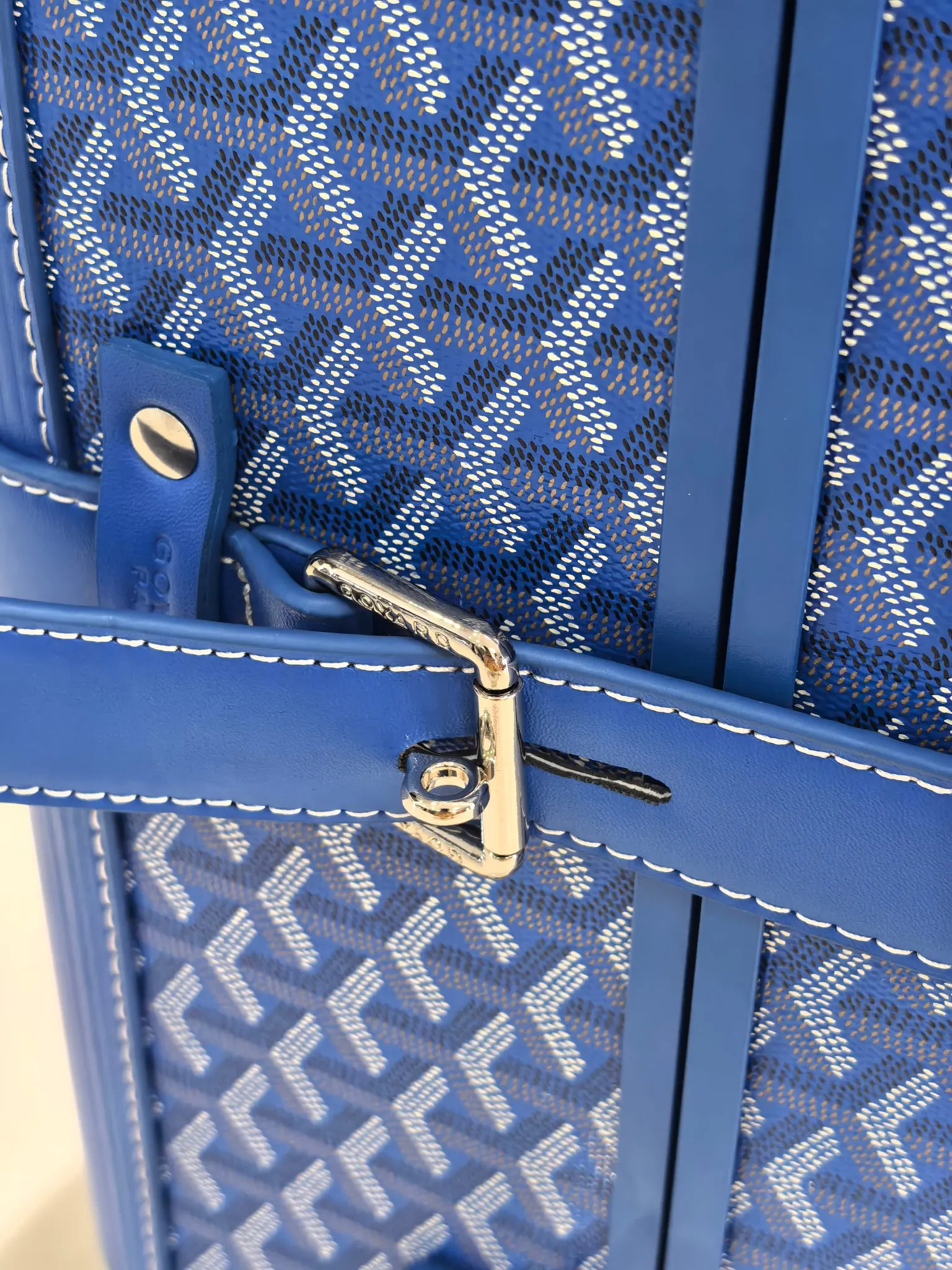 Goyard 戈雅 寸登机箱 全手工精心打造 行李箱 旅行拉杆款 轻便出行款