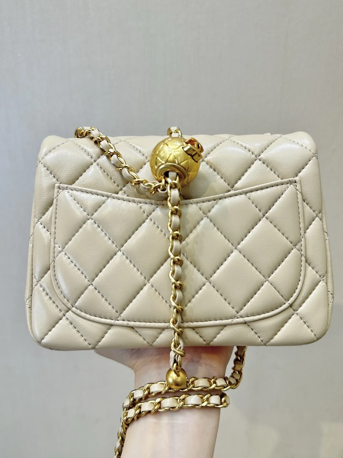 Chanel Gold Chain Bag