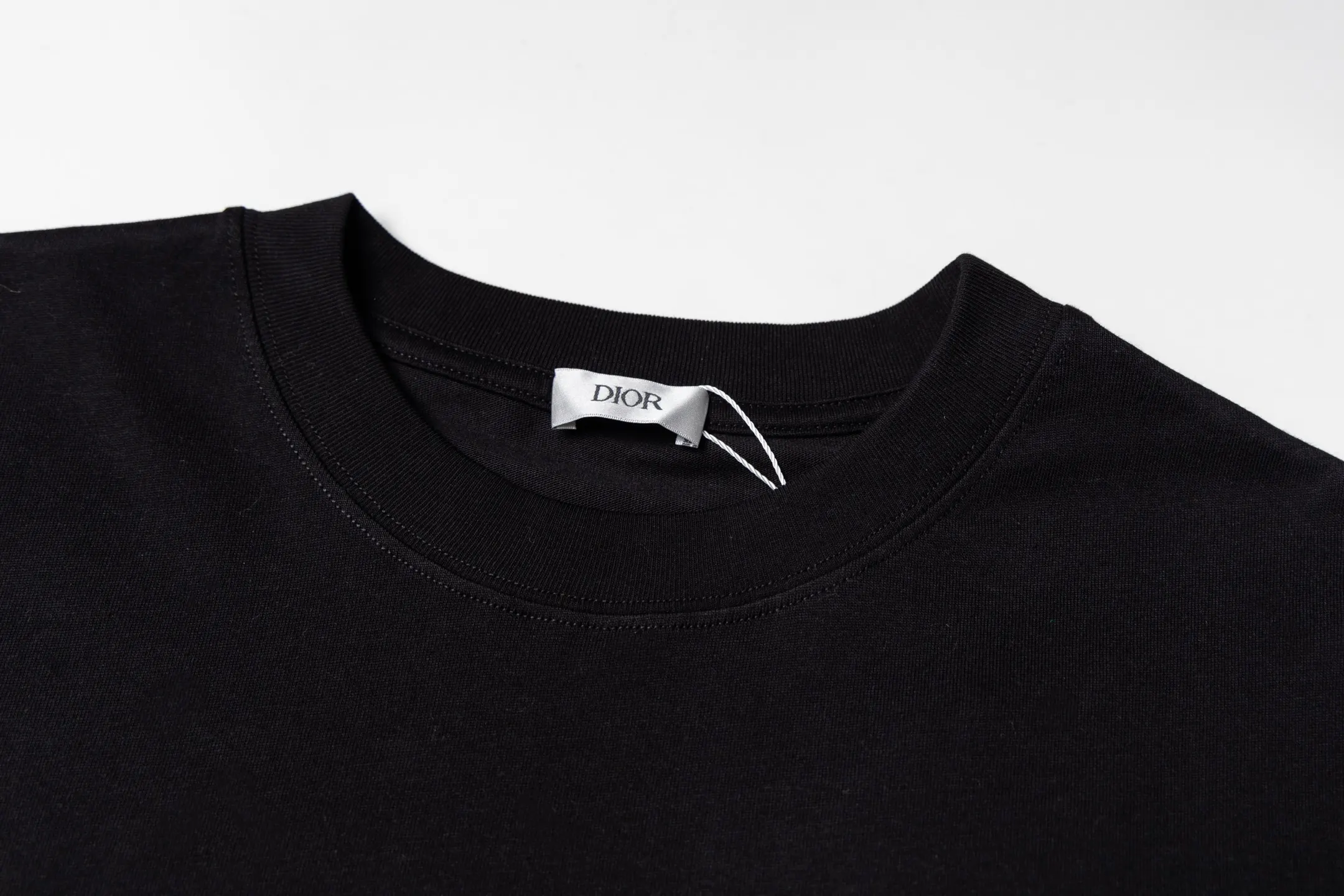 Dior Embroidery Short Sleeve T-Shirt