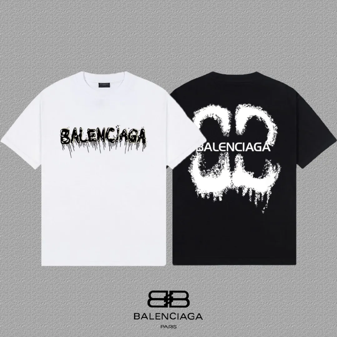 Balenciaga Paris 黑色 短袖T恤(數字3) Balenciaga Paris 黑色 短袖T恤(數字3)