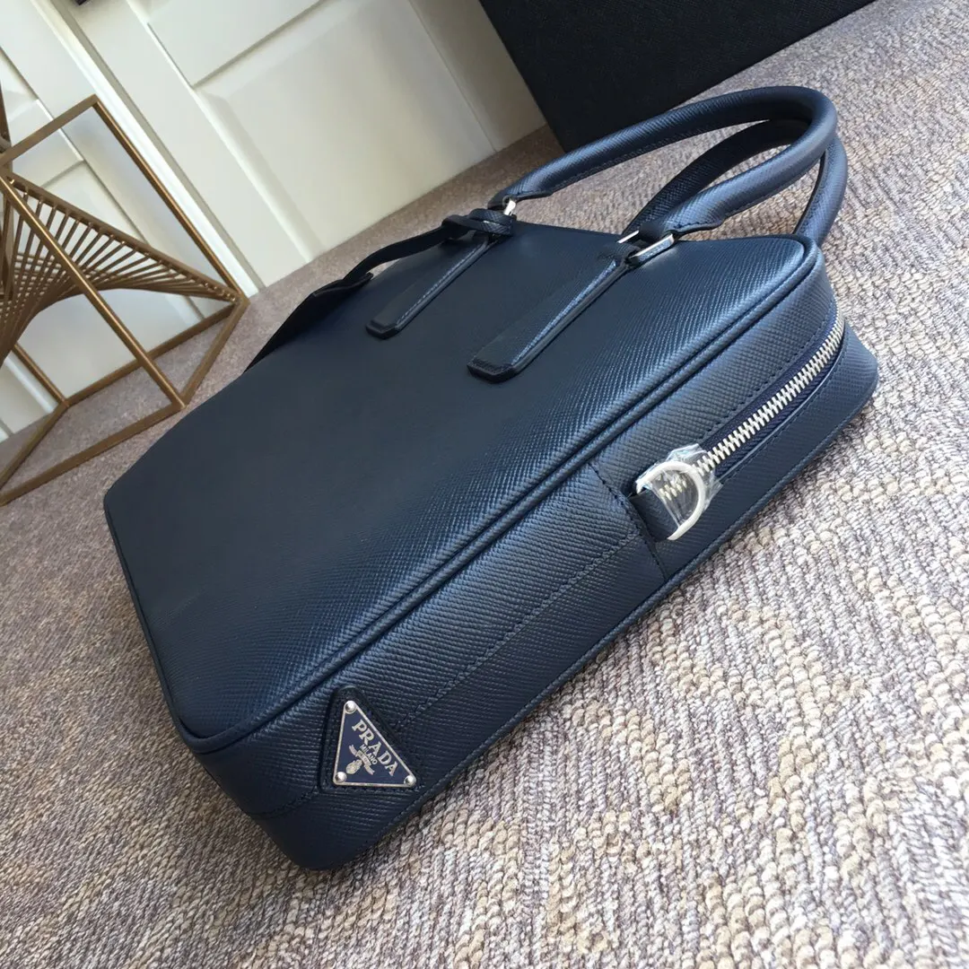 Blue Briefcase Business Commuter
