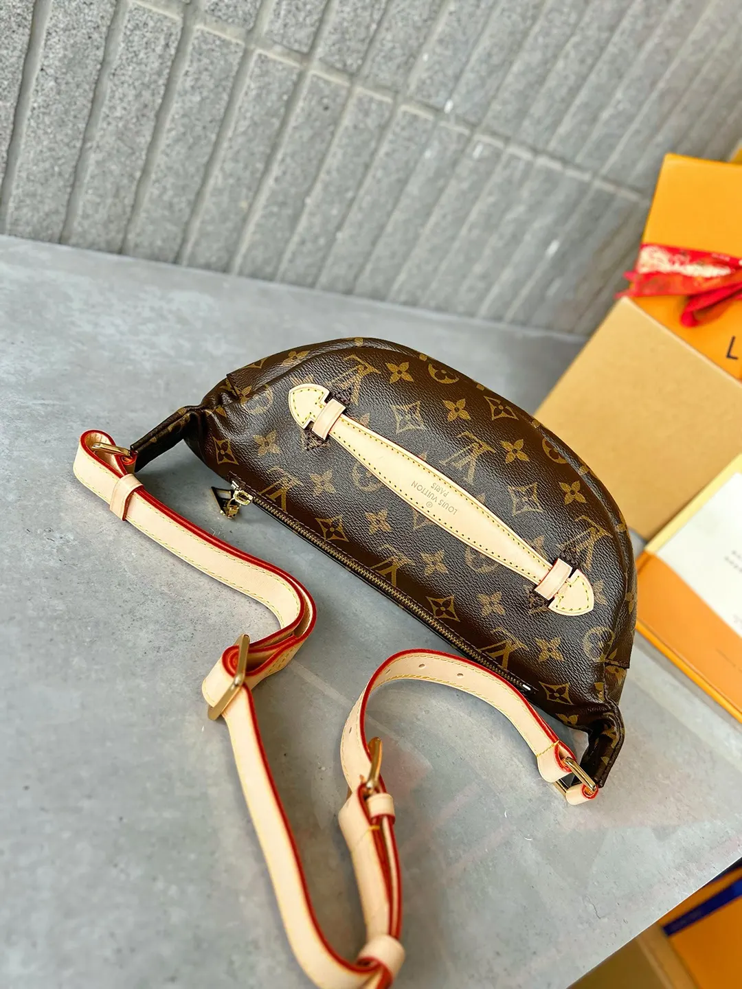 Monogram Belt Bag Casual Canvas
