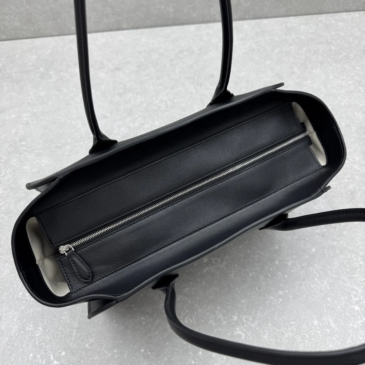 Black Tote Bag Leather