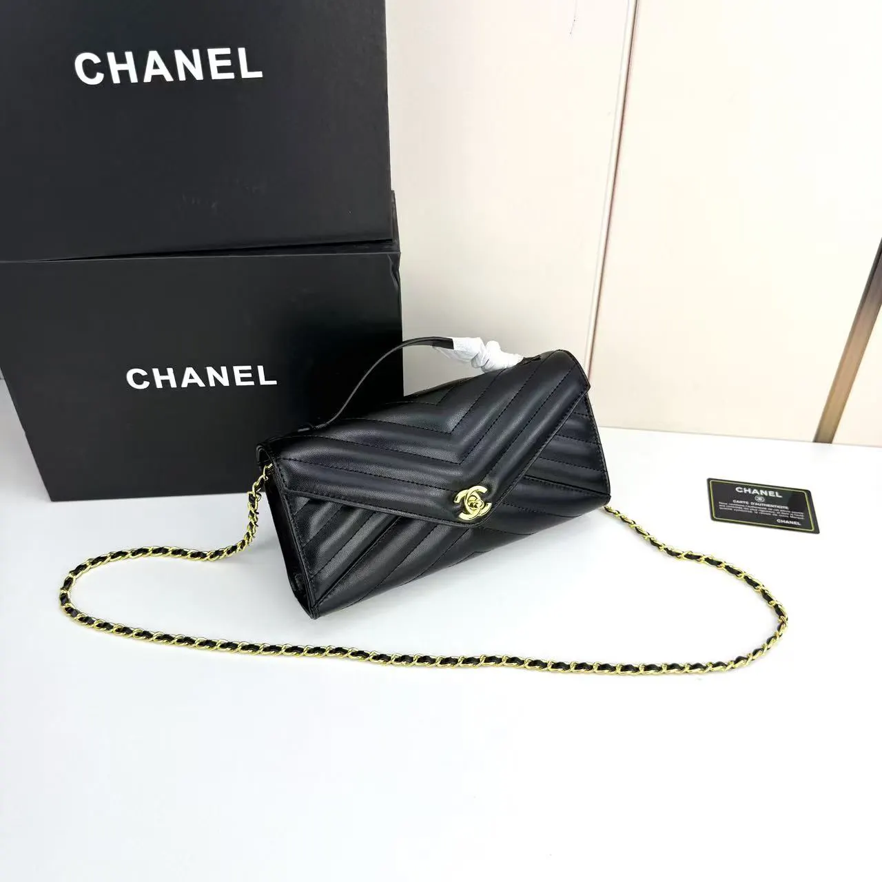 CHANEL 皮革 時尚爱好者必入 手拿包 精致手拿款