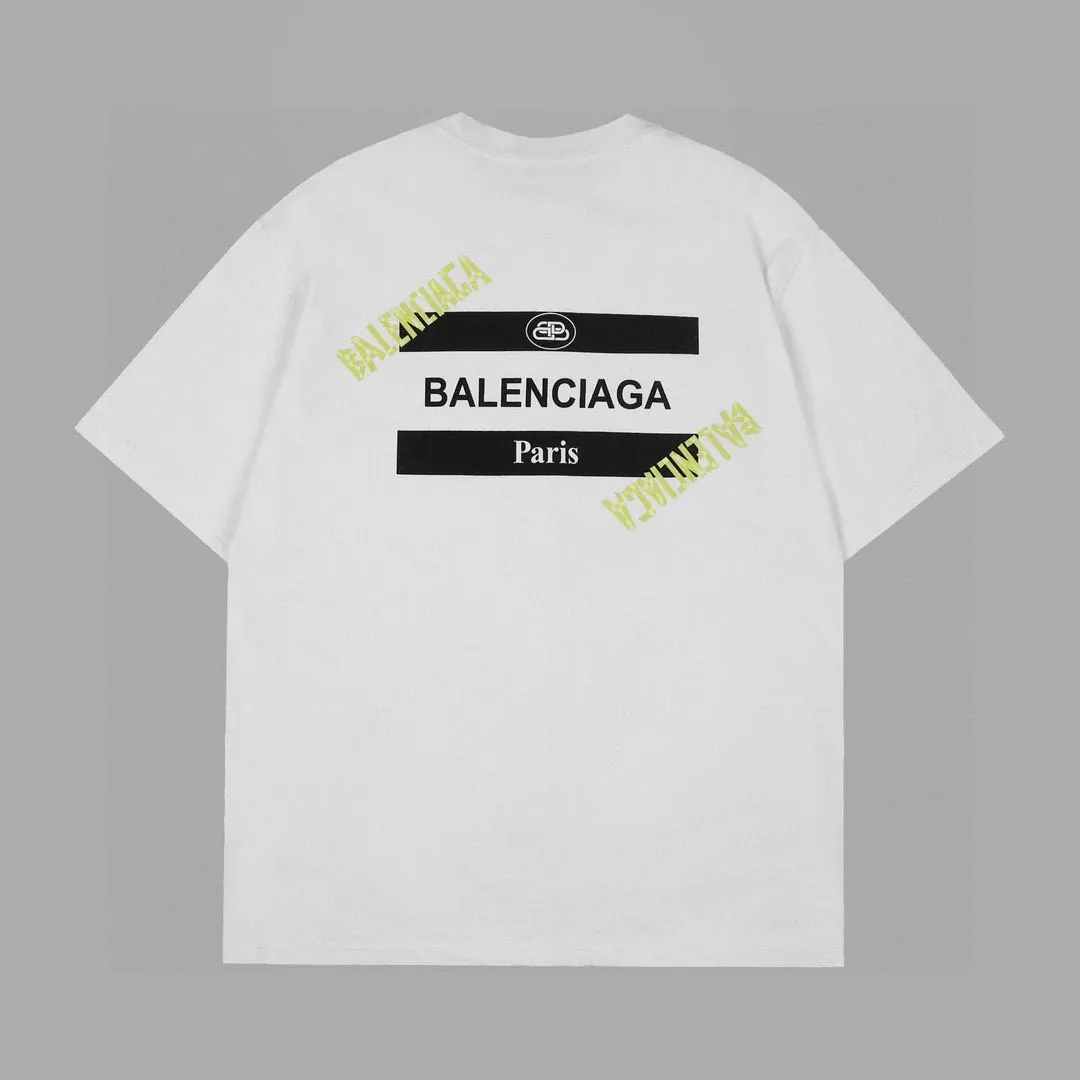 Balenciaga 短袖T恤 宽松休閒(數字9) Balenciaga 短袖T恤 宽松休閒(數字9)
