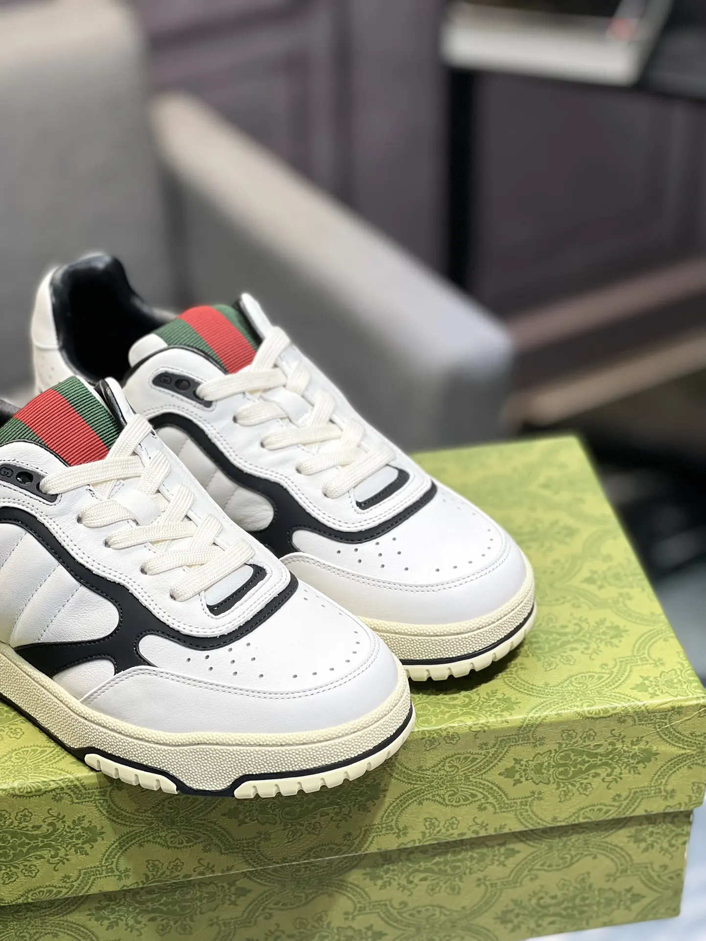 Gucci Logo休闲运动鞋
