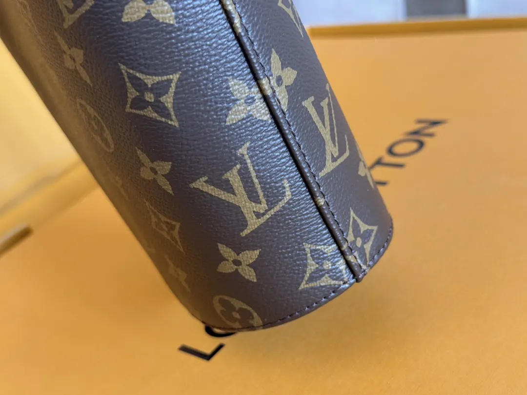 LV 老花 帆布 RIVAGE BB 手袋 水桶包 休闲水桶款