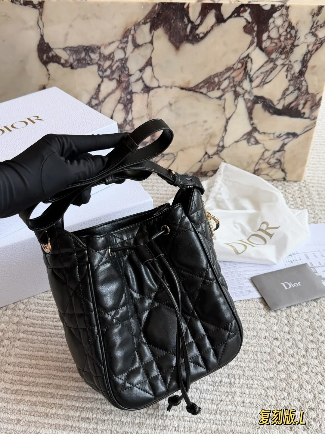 Dior D Motion 羊皮手袋 手提斜挎