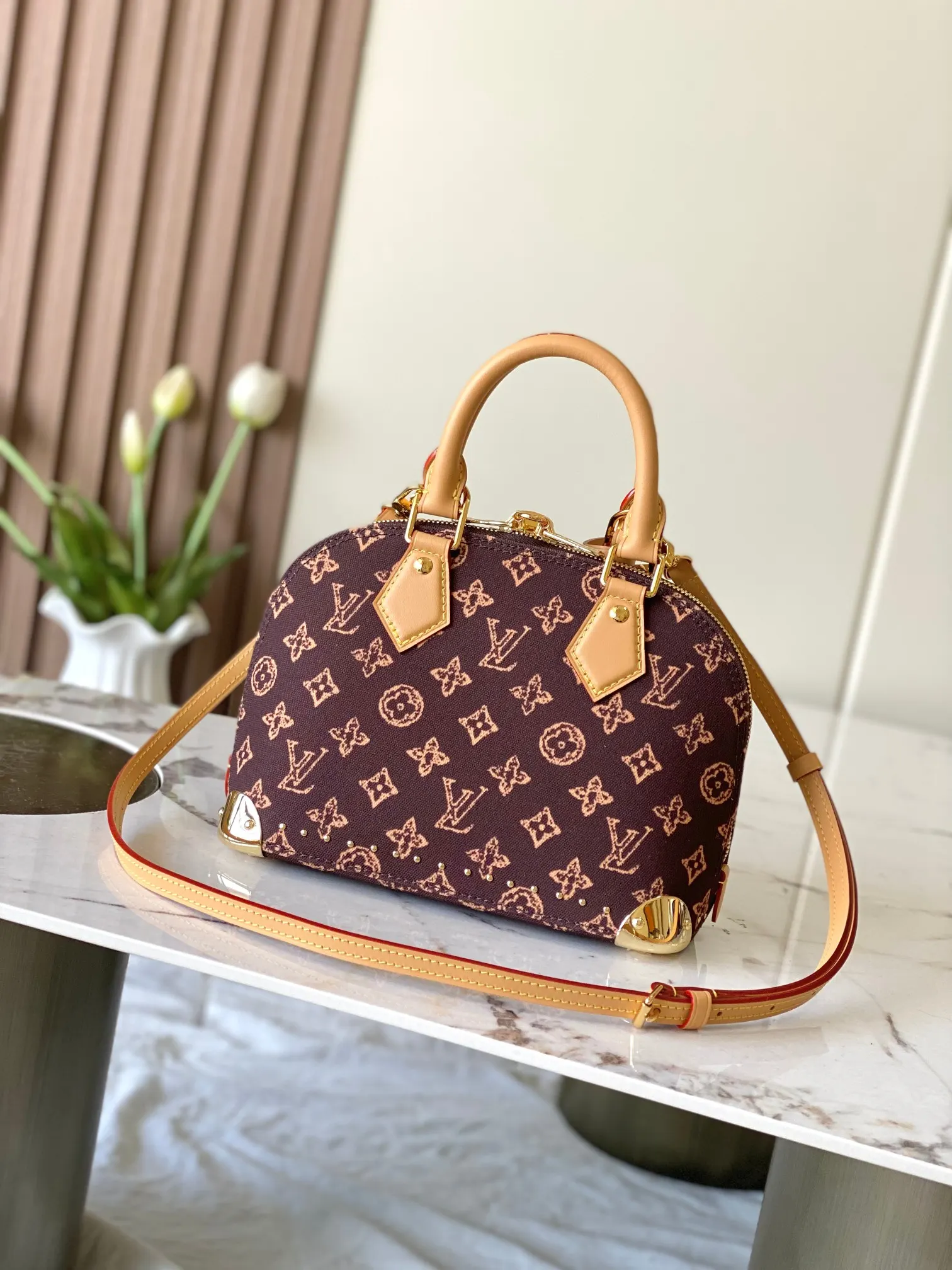 Louis Vuitton Alma 老花 手提包 实拍款04