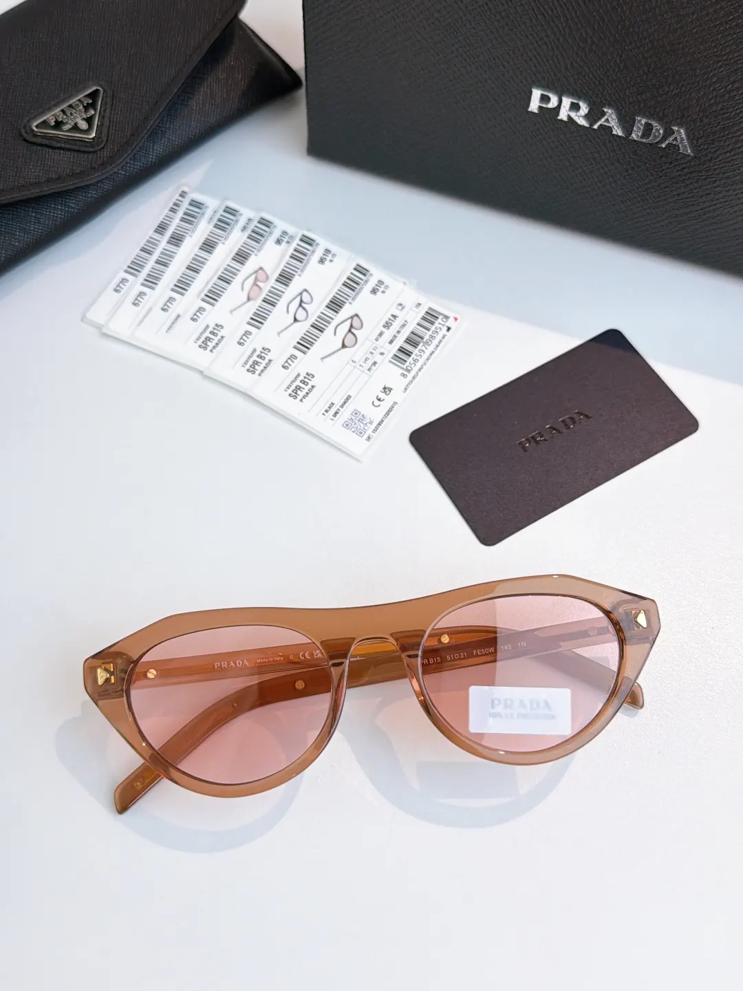 Prada SPR B15 太阳眼镜 时尚遮阳 太阳镜