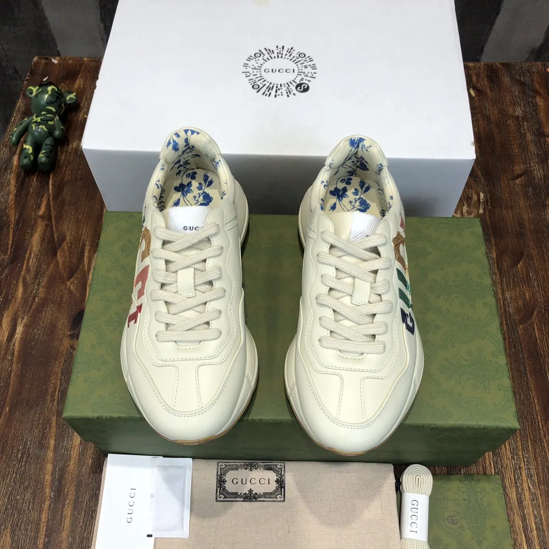 Gucci Rhyton Daddy Shoes Sports Sneakers Image 3 Gucci Rhyton Daddy Shoes Sports Sneakers Image 3