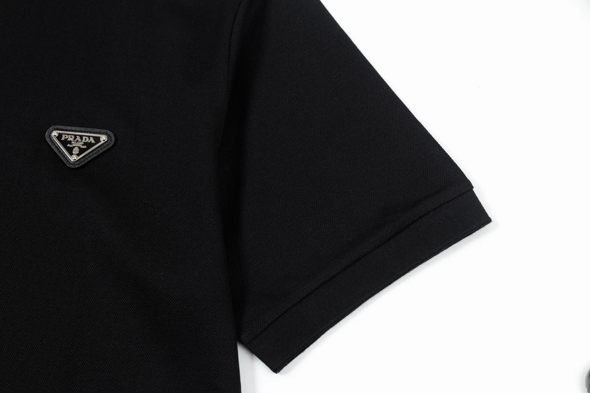 Prada 三角标 棉質 Polo衫