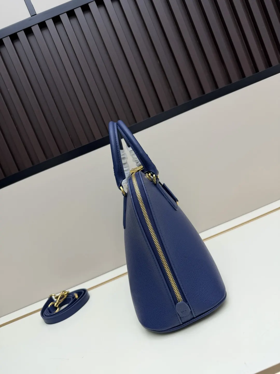 Prada Saffiano Top Handle Bag Commuter Leather