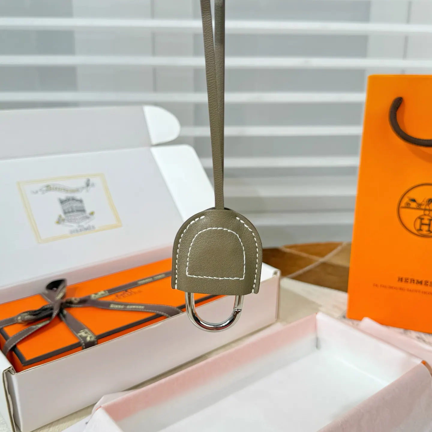 Hermès Roulis 皮革 斜背包