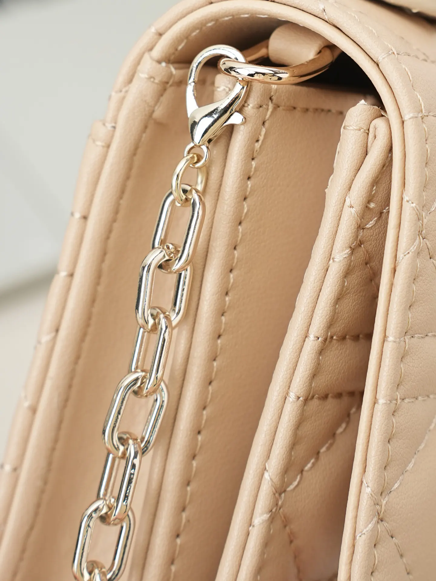 Dior Beige Chain Bag