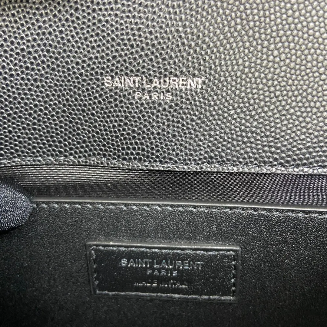 YSL 黑色 牛皮 拿上手就是 手提包 通勤手提款