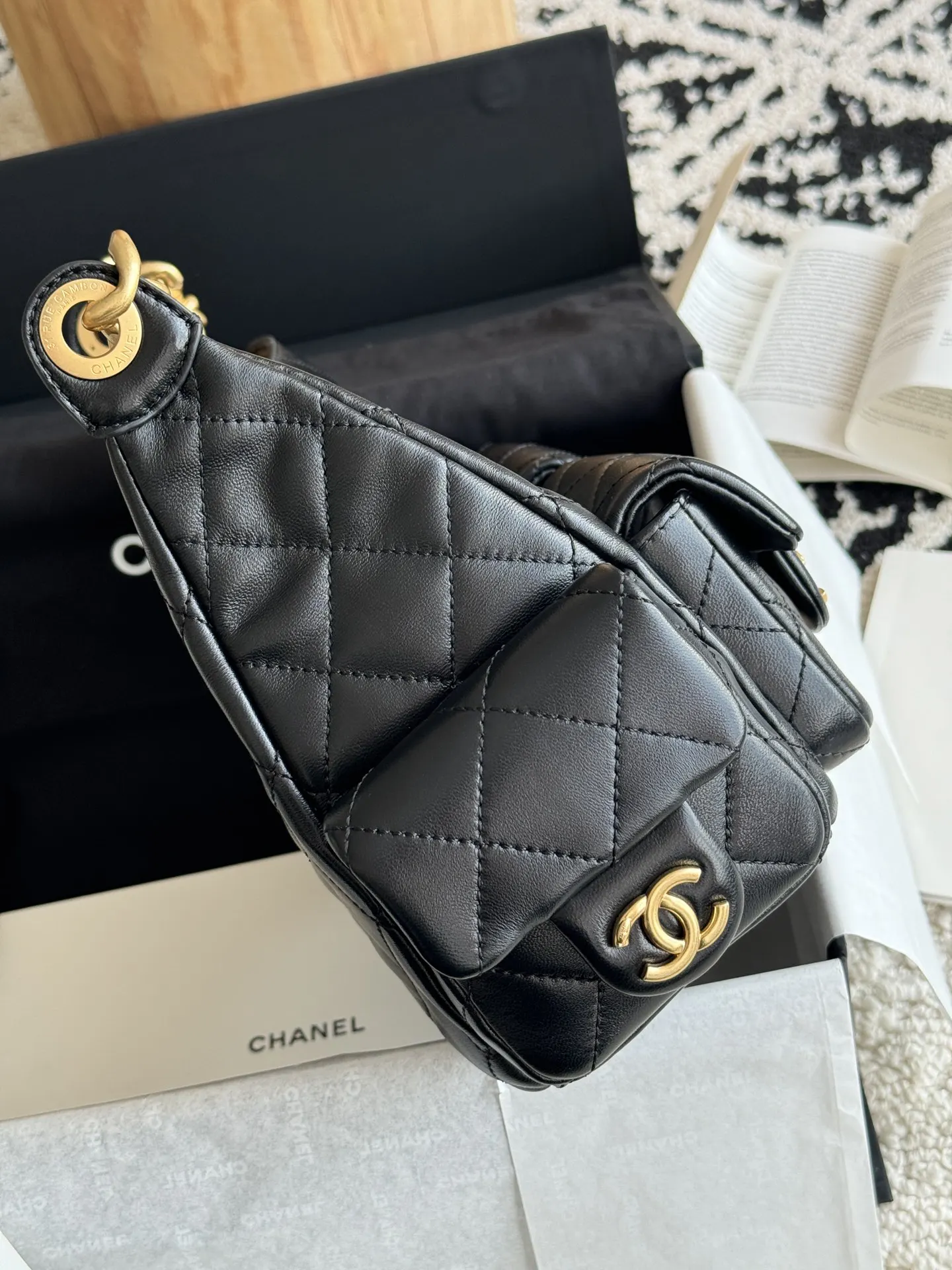 Hobo Shoulder Bag Vintage Leather