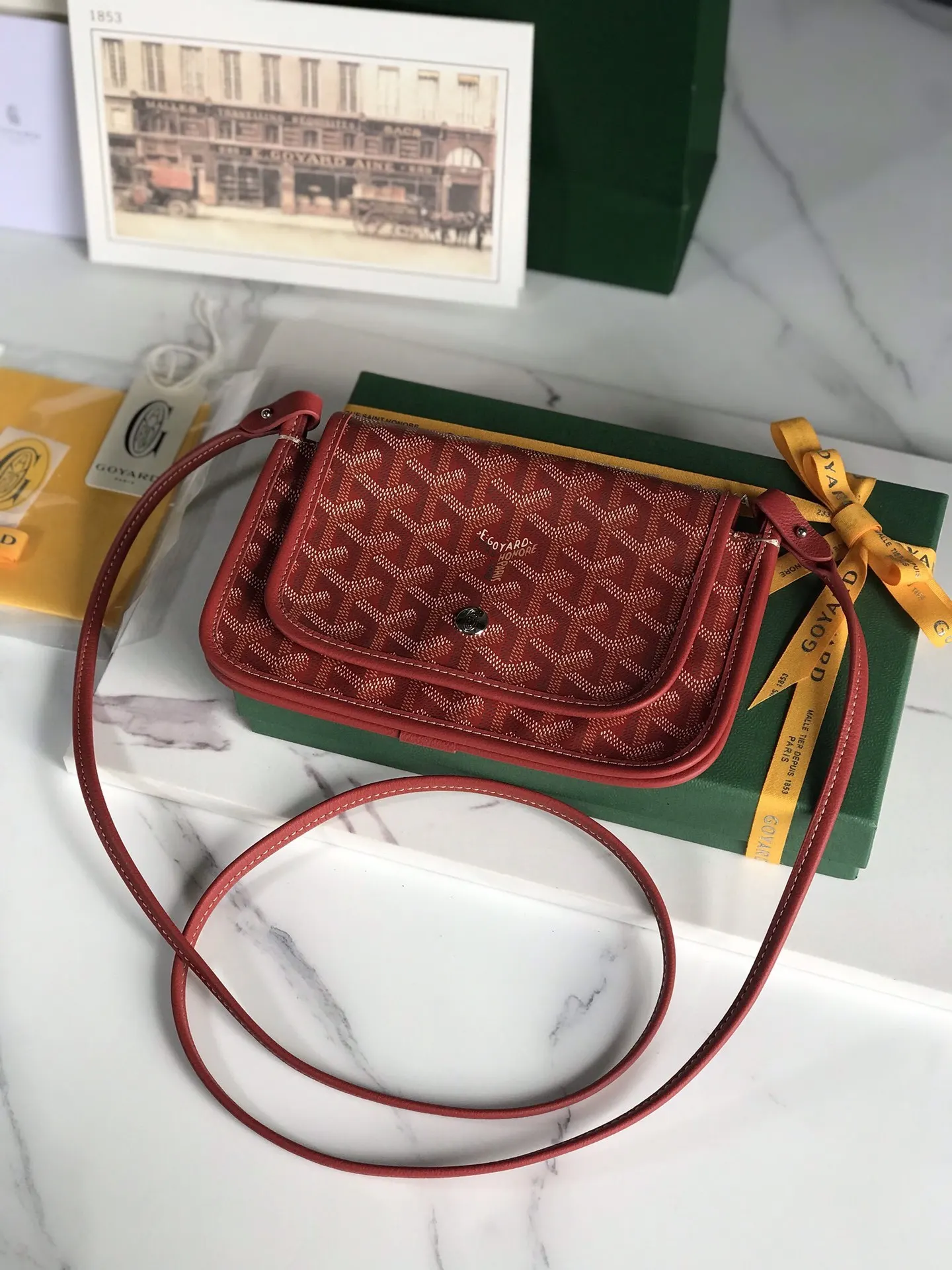 Goyard 戈雅 三层包 Pi 手拿包 精致手拿款