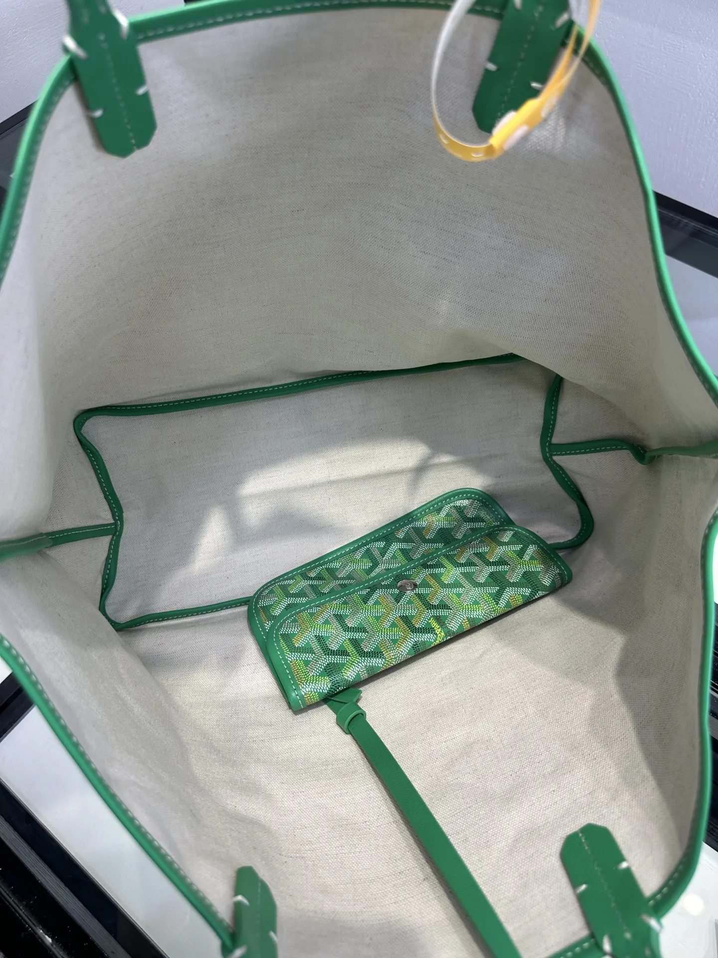 Goyard 戈雅 托特包购物袋 四季炫彩限定色 草地綠 大容量托特款