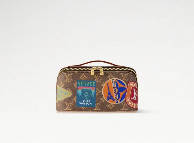LV 牛皮 收納包 旅行收納款