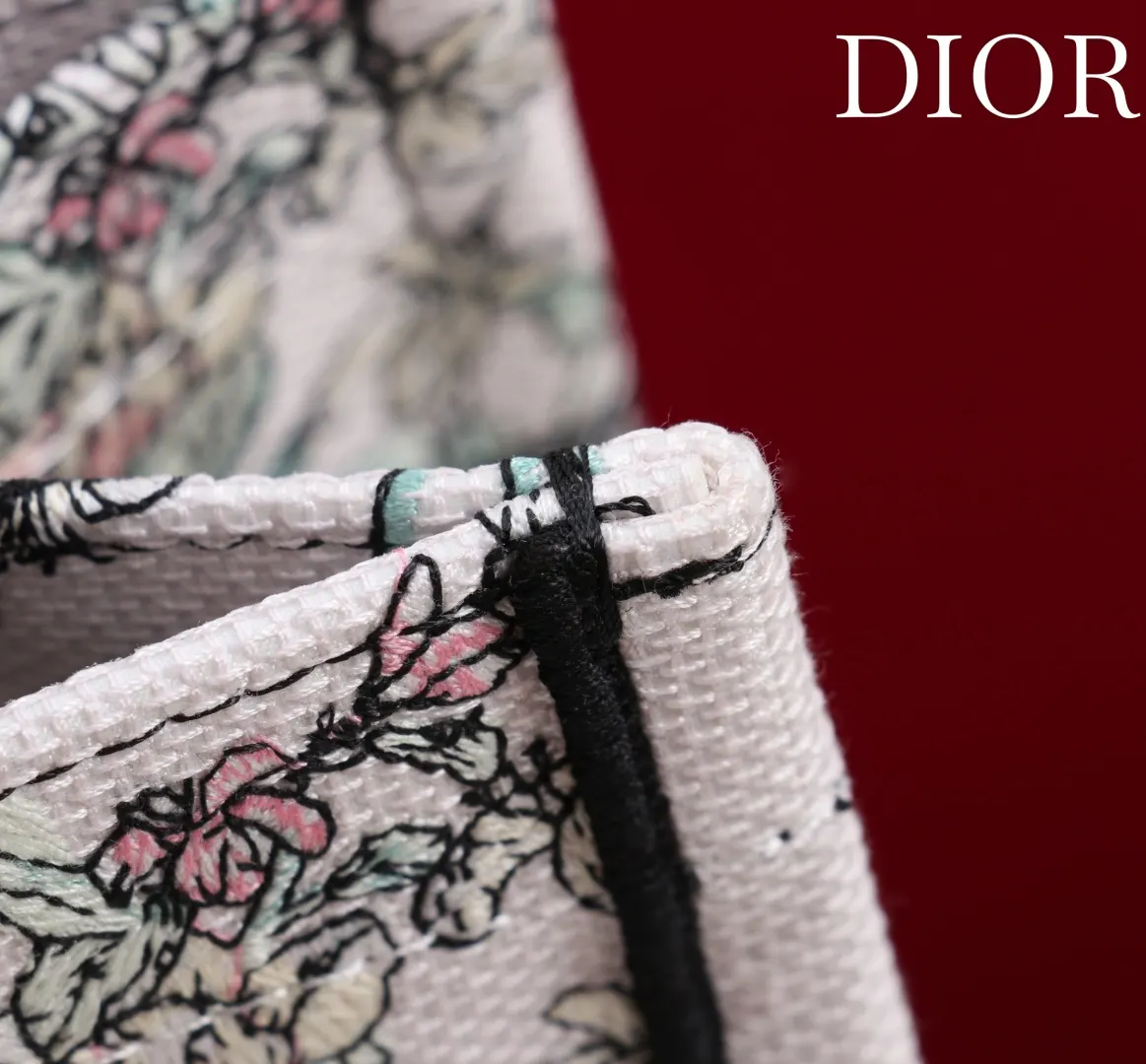 Dior 拼色 托特包 大容量托特款