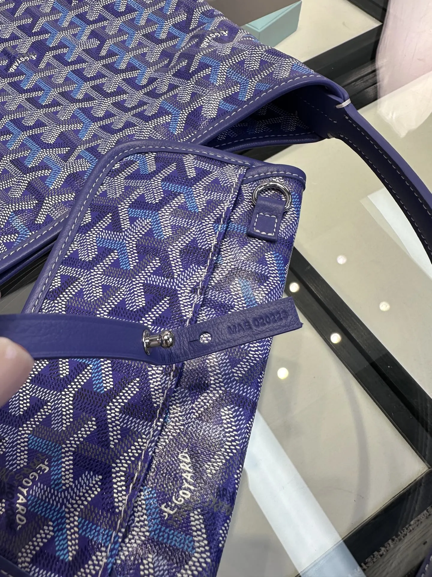 Goyard Hobo 老花 帆布 腋下包 复古腋下背款