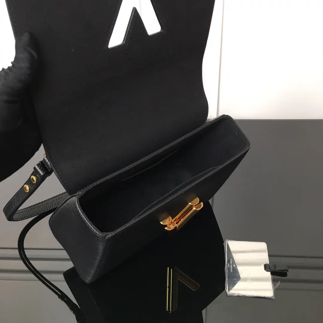 Louis Vuitton Black Chain Bag