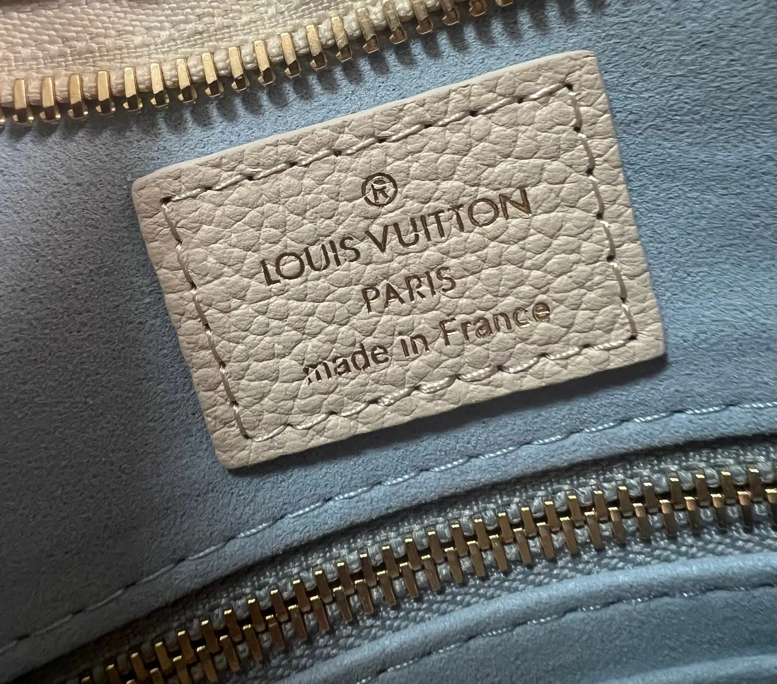 Louis Vuitton White Clutch Bag Canvas