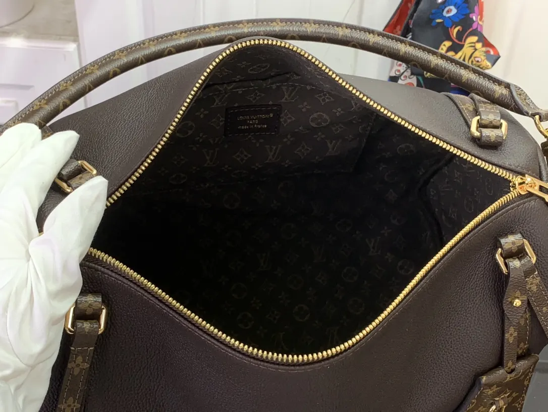 Brown Hobo Shoulder Bag Vintage Leather