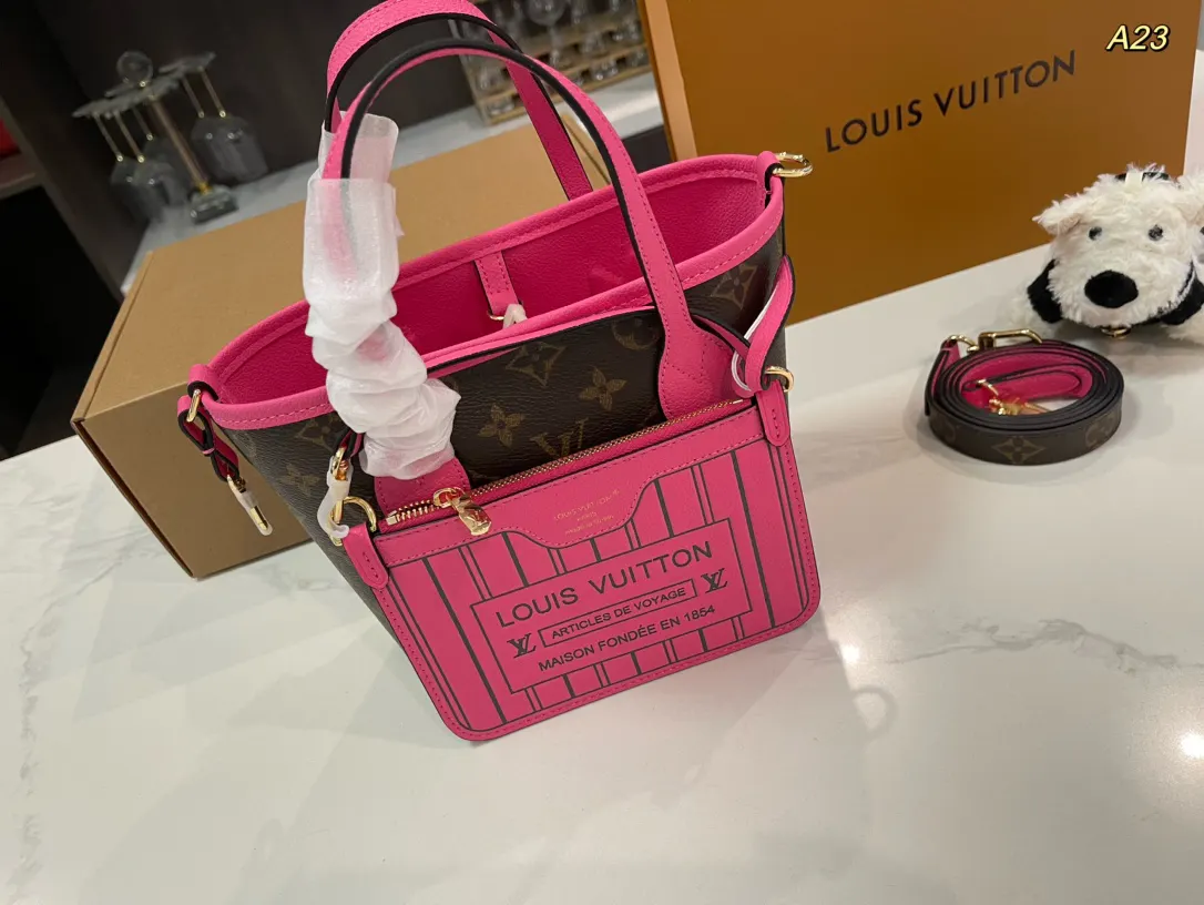 Louis Vuitton Monogram Bucket Bag Casual Leather